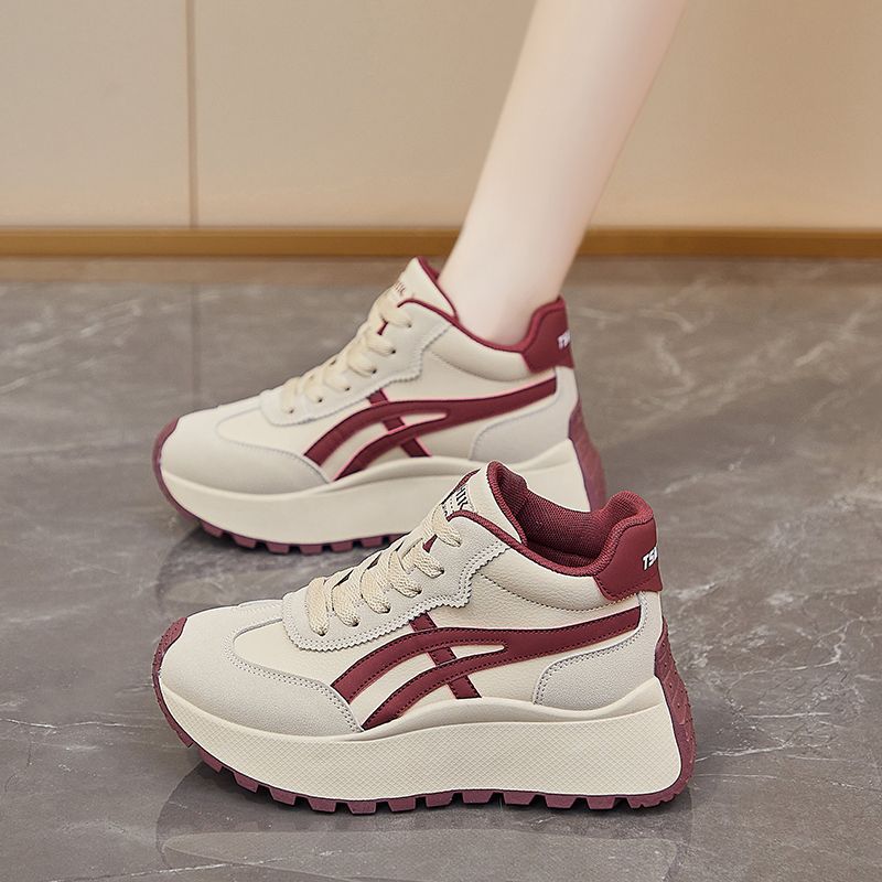 加绒高帮阿甘运动鞋女款2025秋冬季新款保暖二棉鞋防滑厚底老爹鞋