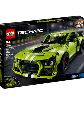 LEGO乐高机械组42138福特野马gt500肌肉车积木赛车汽车男孩礼物