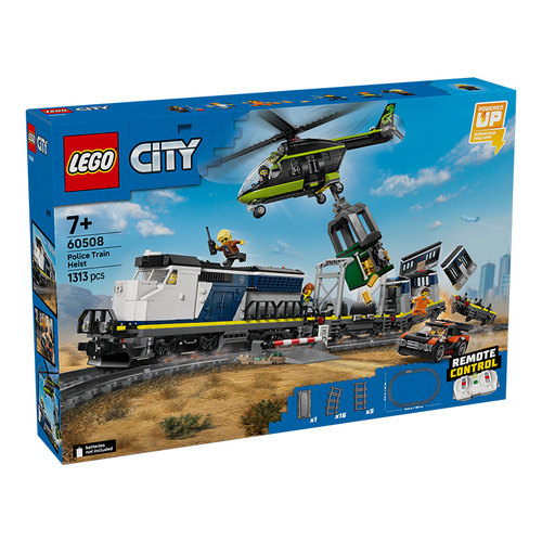 LEGO乐高60508警匪大追击列车益智拼搭积木模型玩具