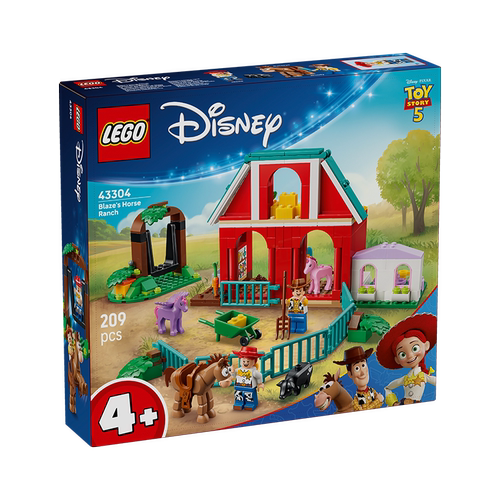 LEGO乐高43304西部欢乐农场拼搭积木玩具正品礼物