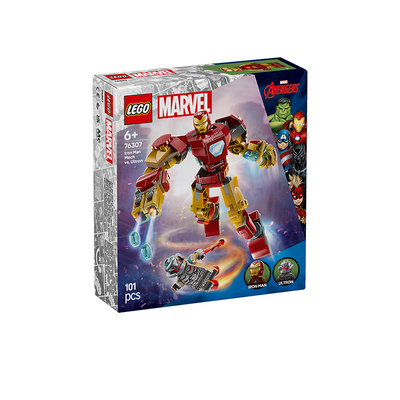 乐高76307钢铁侠机甲大战奥创