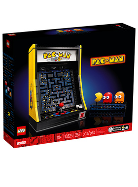 LEGO乐高ICONS系列10323吃豆人街机益智拼装积木儿童益智玩具