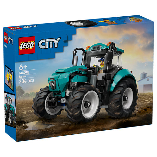 LEGO乐高城市系列60498拖拉机男孩女孩儿童礼物益智拼搭积木玩具