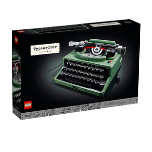 LEGO乐高21327打字机打印机复古拼装玩具积木模型送礼男女收藏