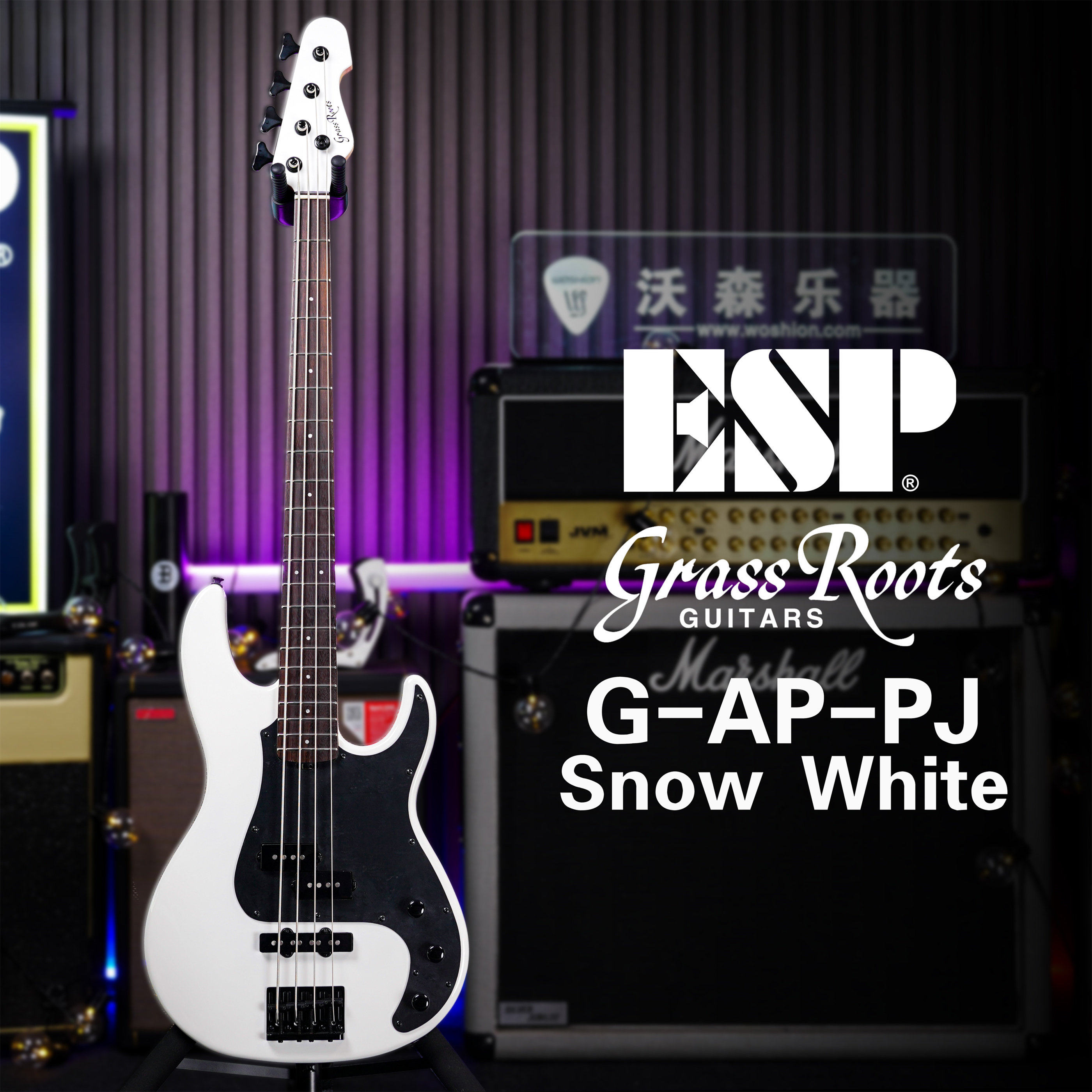 ESP GrassRoots G-AP-PJ草根电贝斯4弦BASS新手入门初学进阶