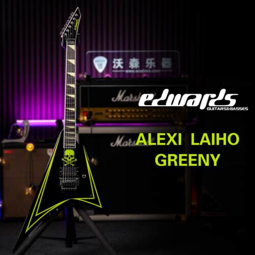EDWARDS ALEXI LAIHO E-ALEXI-GREENY博多之子BOOST高把位凹槽