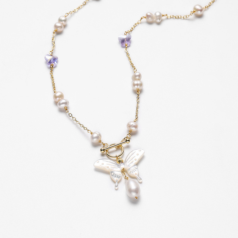 2024年新款时尚气质蝴蝶人造水晶