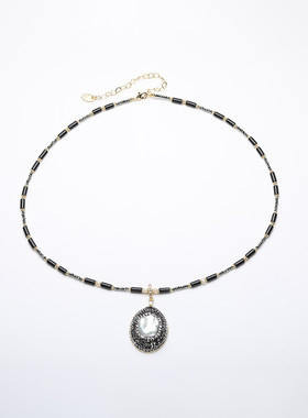 淡水巴洛克珍珠项链达人推荐简约