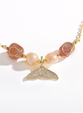 巴洛克异形珍珠淡水珠项链时尚高