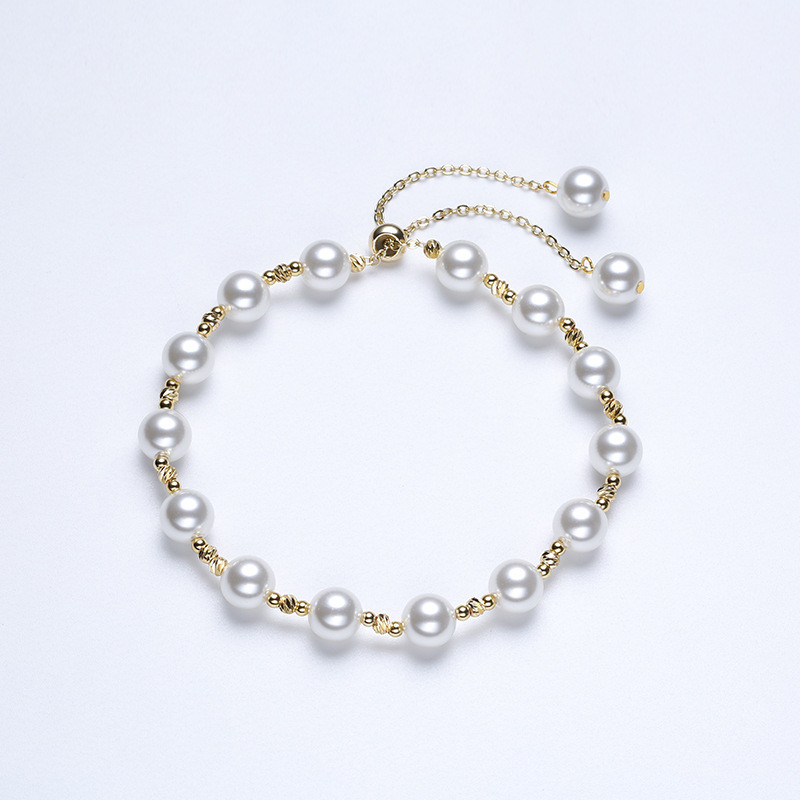 时尚气质项链手链两件套装简约短