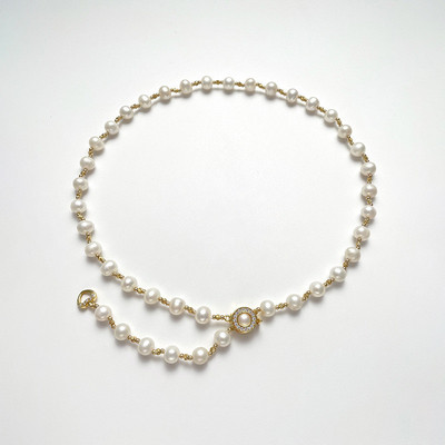 欧美时尚tain然淡水珍珠项链简约