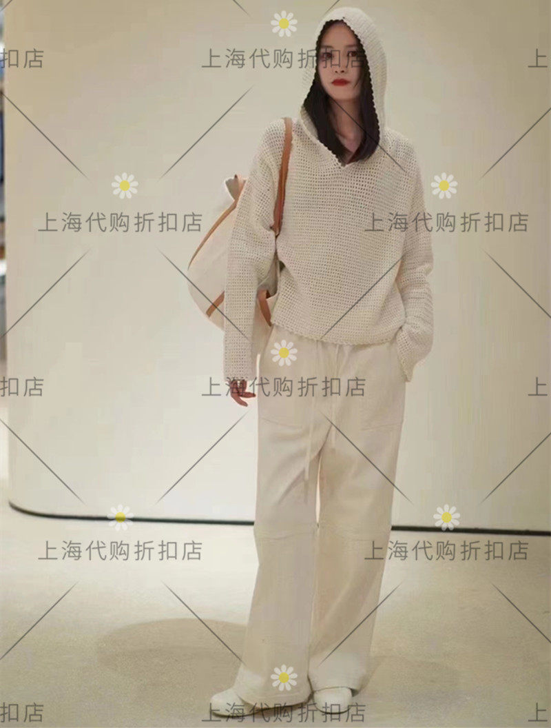 过季清仓 SMSZ女装 2023春秋夏新款棉弹力廓形牛仔阔腿裤