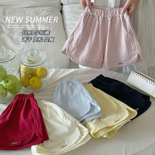 童装婴儿装亲子装裤子HS62392运动短裤常规 百搭 宽松腰