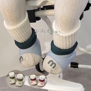 子0 冬季 学步保暖加厚加绒鞋 软底袜子男女宝宝鞋 1岁2月不掉 婴儿鞋