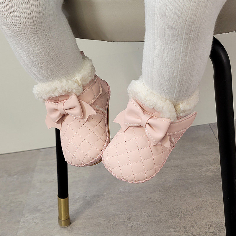 冬季宝宝鞋学步鞋防掉防滑软底