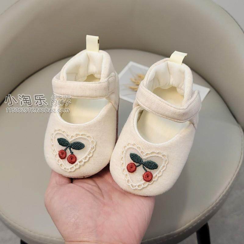 女婴宝宝单鞋春秋薄款棉布公主鞋可爱软底学步鞋防滑不掉0-3-15月,童鞋/婴儿鞋/亲子鞋,婴儿步前鞋/袜鞋,淘宝优惠券,粉丝福利购,淘宝优惠卷