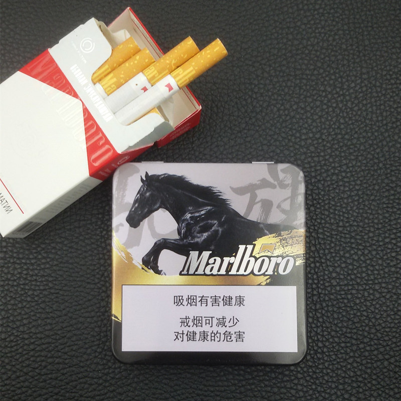 超薄铁盒复古Marlboro