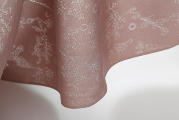 杭罗真丝布料汉服旗袍中国风