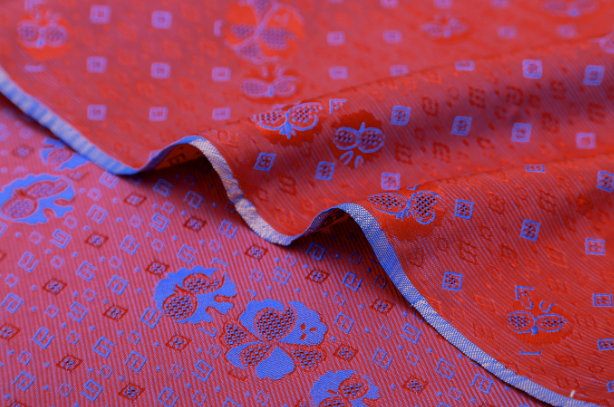 锦罗坊真丝面料四经绞罗新中式