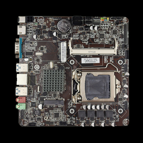 H61itx一体机主板工控超薄迷你板