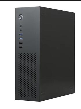 SKTC 全新A10迷你卧式立式MATX24*24主板小1U电源7.3LHTPC机箱