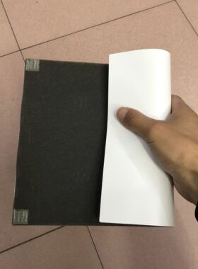 适用联想M7450F 白板7400遮光板 扫描复印白色挡板 海绵垫配件