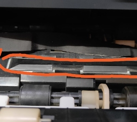 爱普森 630K 打印头下面黑色的 EPS0N LQ635K 730k针式打印机配件