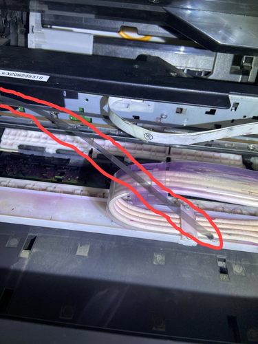 爱普生L380打印机配件塑料片 皮带连接