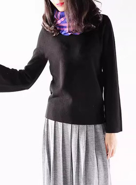 3折 外贸女 多色 不从众设计款 让人眼前一亮的百搭实穿针织A331