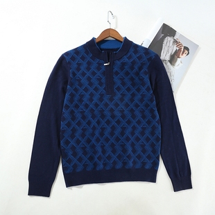 羊毛针织毛衣 孤品系列款 Z1331 外贸男装 晓晓衣铺