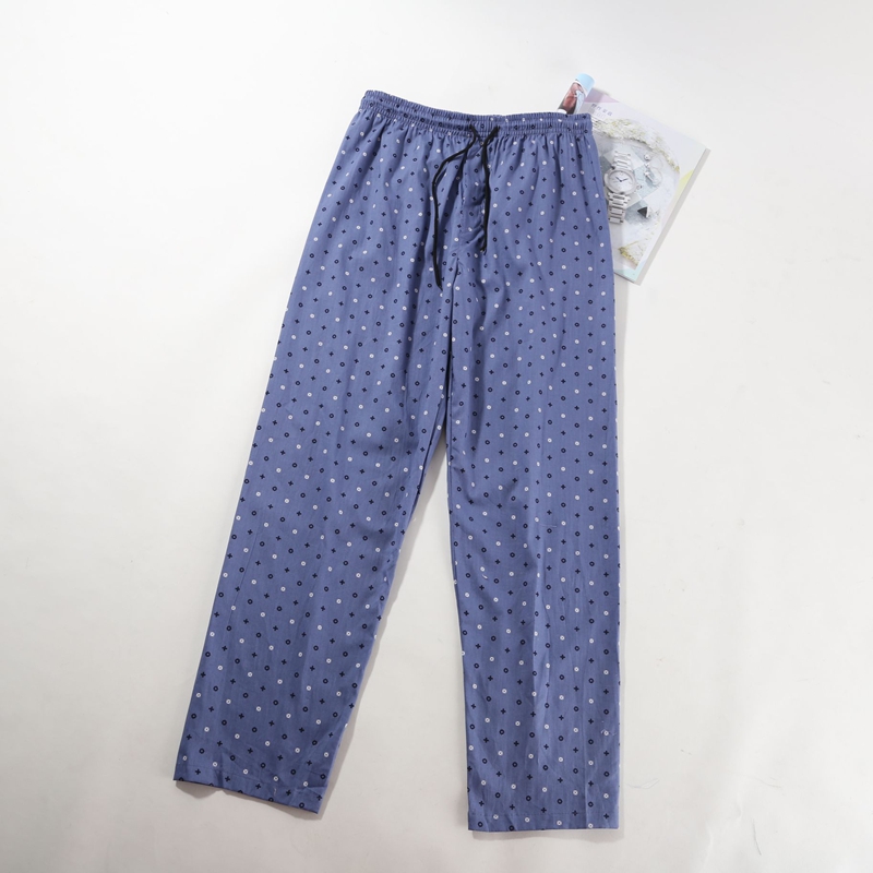 晓晓衣铺  外单 放心挑  舒服到不想脱薄软质感棉印花家居裤A4339