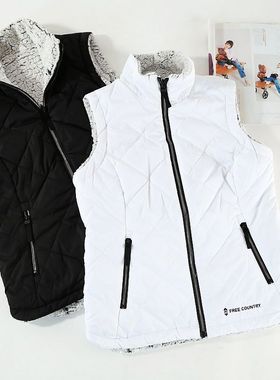 晓晓衣铺  外贸女 专业户外品牌  保暖休闲马甲~~A3971