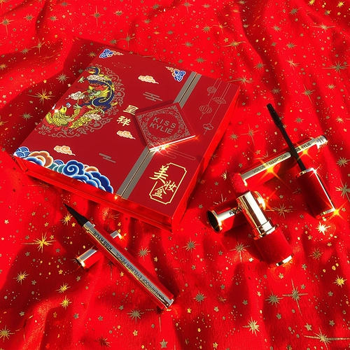 Комплект для макияжа глаз, помада, румяна, карандаш для глаз, лайнер, тушь, косметическая база под макияж, не растекается, подходит для начинающих