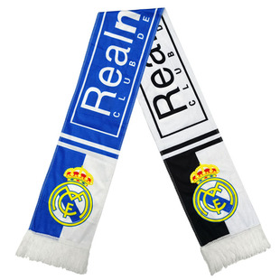 阿森纳皇马巴黎曼城切尔西AC米兰国米尤文足球队双面保暖棉绒围巾