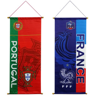 2026美加墨世界杯德国英格兰阿根廷德国巴西法国足球队装饰旗挂旗