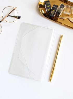 【渐晓色白】书衣专用 PVC透明保护套 适用A5/A6定页 HOBO尺寸