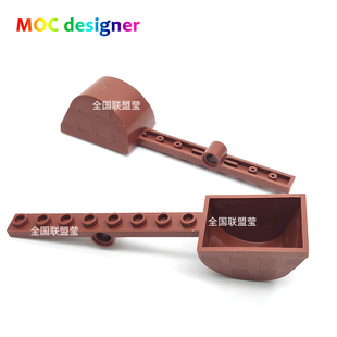 国产小颗粒积木铲车车斗铲子投石车杆子30275投石器抛石器