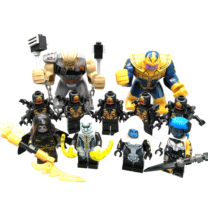 复仇者联盟漫威灭霸军团暗夜比邻星亡刃将军黑矮星人仔