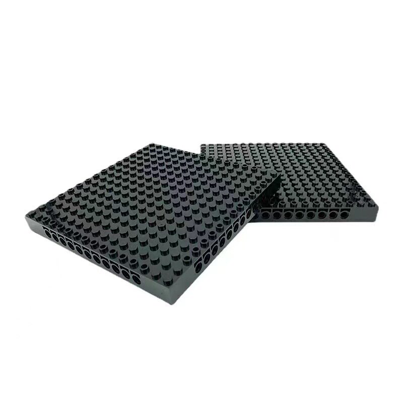 小颗粒积木底板底座拼接展示台16x16颗粒12.8厘米1.3砖高