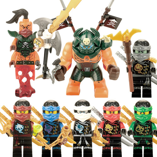 欣宏幻影忍者益智劳埃德凯杰积木