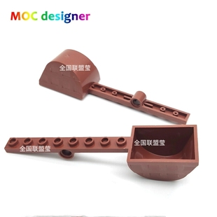 小颗粒积木兼容投石车翻斗弹射器压杆30275一公斤散件