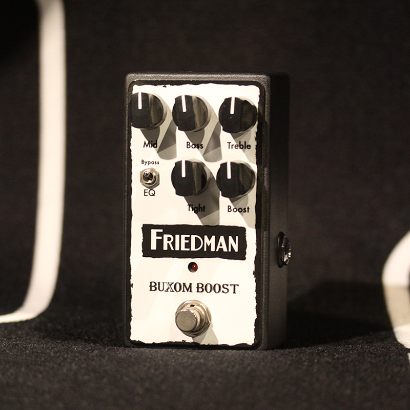 美产friedman buxom boost电吉他贝司频段激励增强推子单块效果器