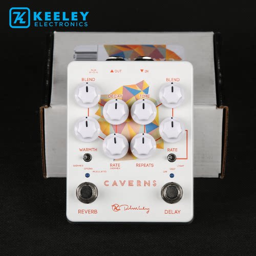 KeeleyCavernsV2延迟混响效果器
