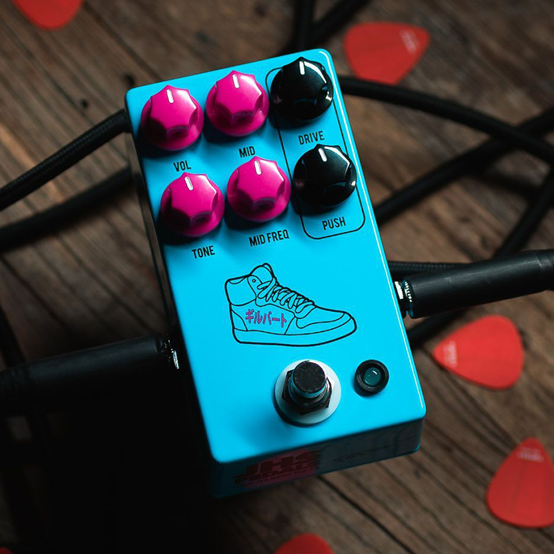 美产jhs pg-14 paul gilbert保罗签名款过载失真电吉他单块效果器