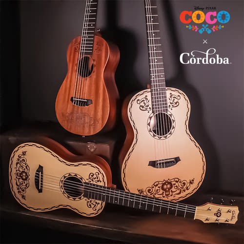 科多巴Cordoba COCO 7/8 mini寻梦环游记同款儿童古典原声木吉他