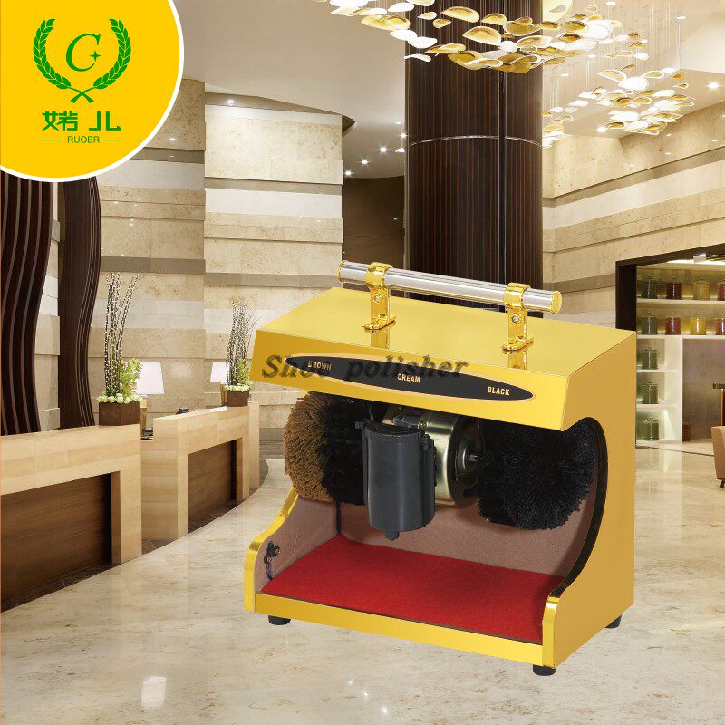 擦鞋机全自动家用感应电动酒店大堂商务楼擦皮鞋i感应刷鞋器擦鞋
