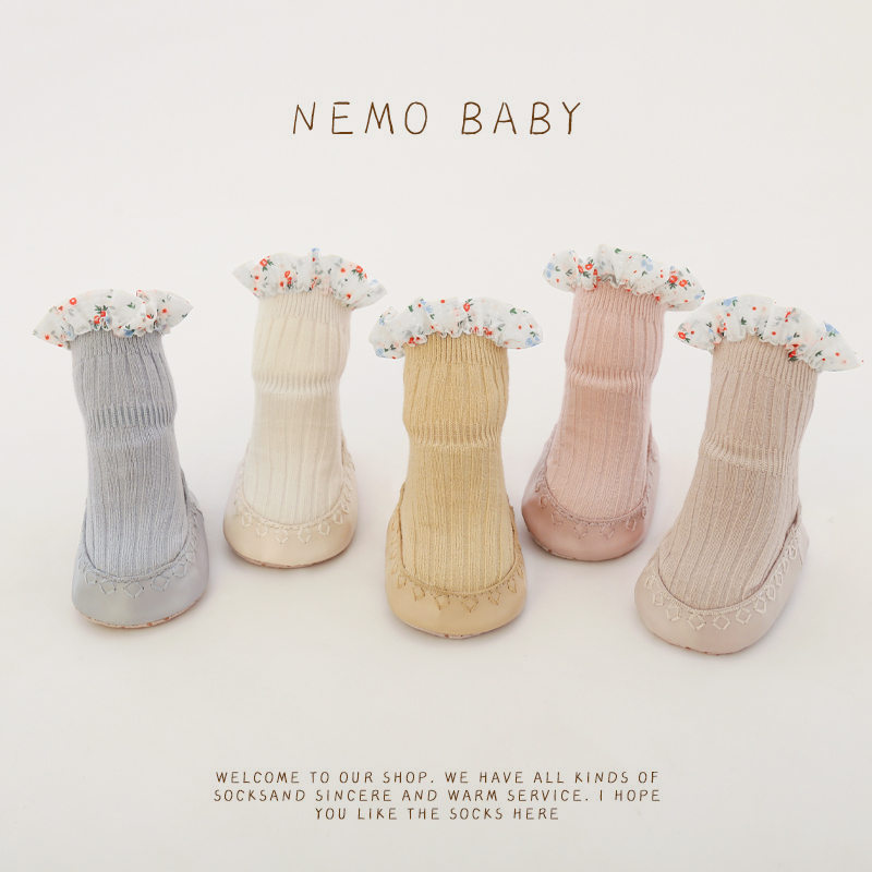 Nemobaby日系小清新地板鞋袜春秋