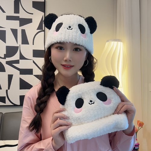 保暖帽子产后坐月子加厚发带