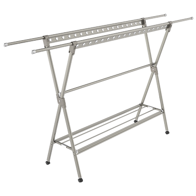 晒被子神器铝合金折叠晾衣架