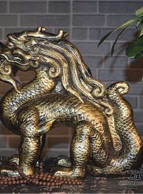 仿古风招财摆件树脂工艺品